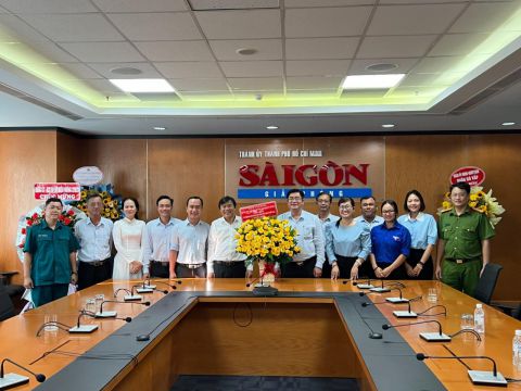 THĂM VÀ CHÚC MỪNG BÁO SÀI GÒN GIẢI PHÓNG NHÂN KỶ NIỆM 98 NĂM NGÀY BÁO CHÍ CÁCH MẠNG VIỆT NAM (21/6/1925 - 21/6/2023)