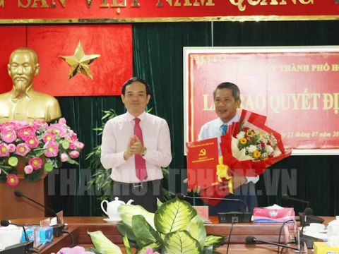 Đồng chí Võ Văn Đức giữ chức Phó Bí thư Quận ủy Quận 3