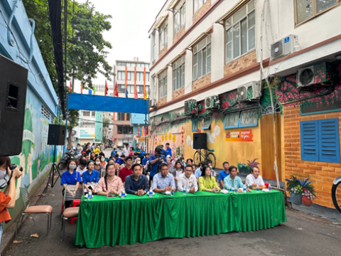 PHƯỜNG 5 PHỐI HỢP TỔ CHỨC “PHIÊN TÒA GIẢ ĐỊNH” TUYÊN TRUYỀN PHỔ BIẾN, GIÁO DỤC PHÁP LUẬT VỀ PHÒNG, CHỐNG BẠO LỰC GIA ĐÌNH NĂM 2023