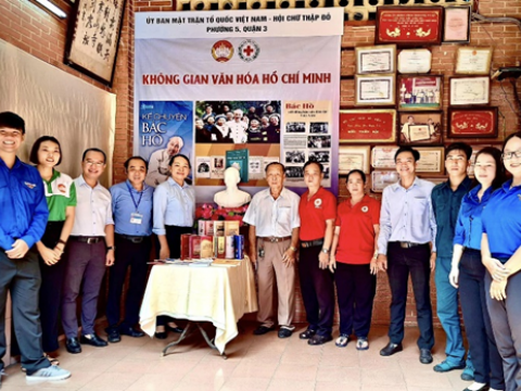 PHƯỜNG 5 PHỐI HỢP TỔ CHỨC LỄ RA MẮT KHÔNG GIAN VĂN HOÁ TẠI MIẾU THIÊN HẬU 284 NGUYỄN THỊ MINH KHAI PHƯỜNG 5, QUẬN 3