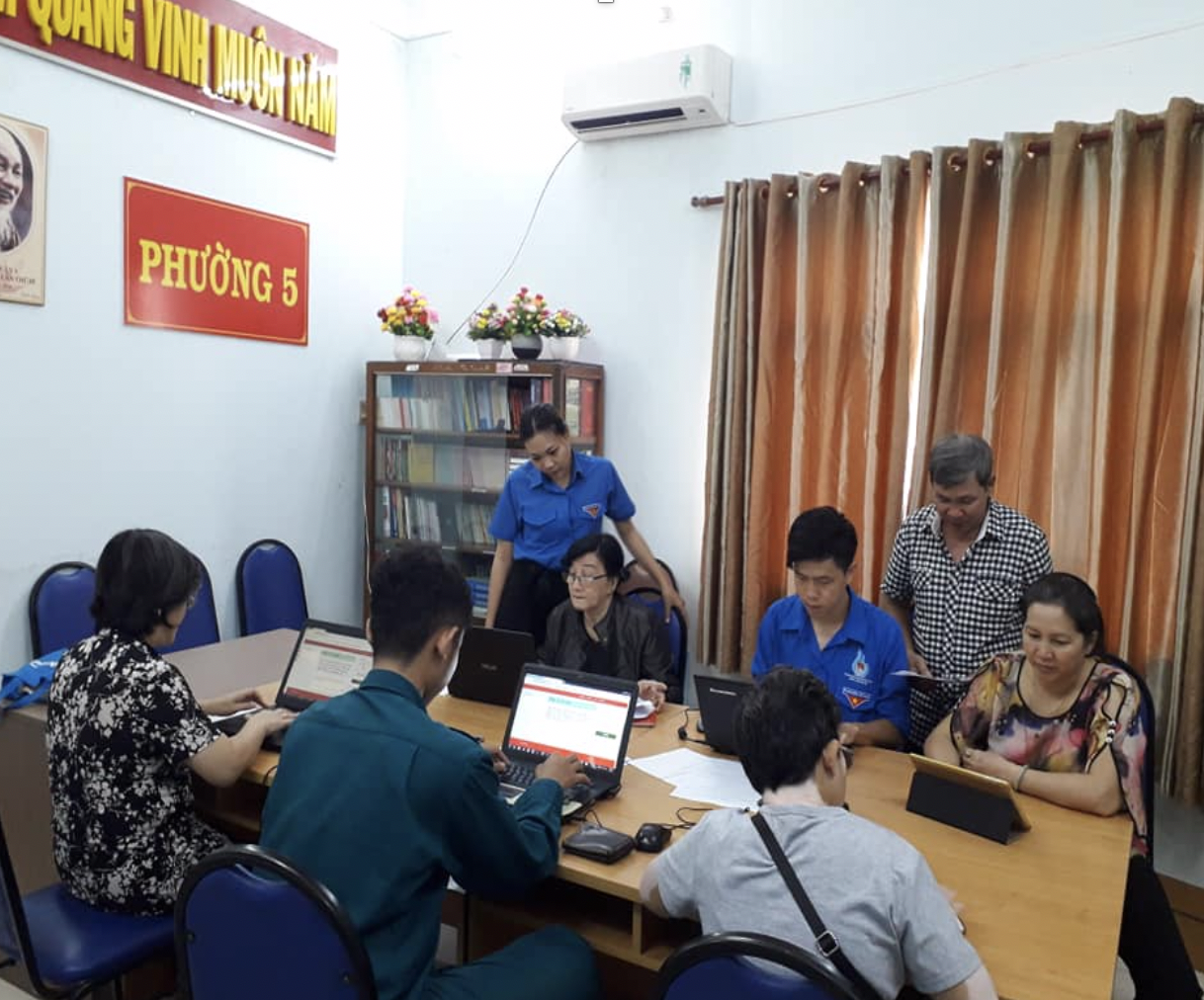 Phường 5 tham gia Hội thi Tìm hiểu 50 năm thực hiện Di chúc Bác và 70 năm bài báo Dân vận của Chủ tịch Hồ Chí Minh, chủ đề 